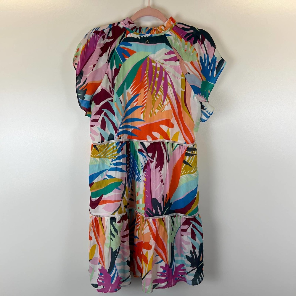 Marie Oliver  Frida Flutter Dress - Tropical Multi, XS - Picture 6 of 11